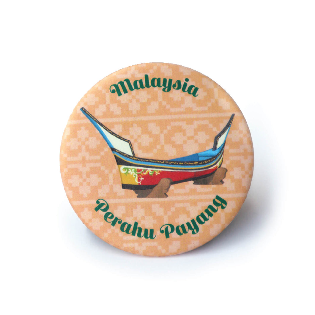 FM41 Magnet Badge: Perahu Payang
