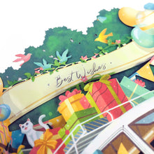 Load image into Gallery viewer, 360° 3D Greetings Card:  Midsummer Memories