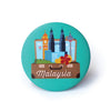 FM22 Magnet Badge: Malaysia Suitcase