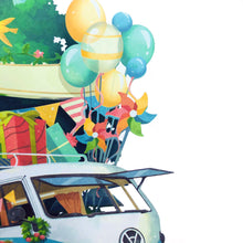 Load image into Gallery viewer, 360° 3D Greetings Card:  Midsummer Memories