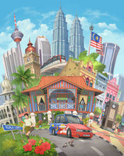 Load image into Gallery viewer, Malaysia In The Glimpse of Eye - Puzzle (500pcs)