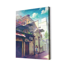 Load image into Gallery viewer, Behind the Bustled Town - Canvas Wall Art