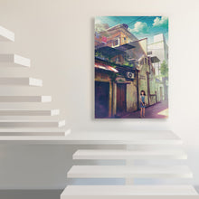 Load image into Gallery viewer, Behind the Bustled Town - Canvas Wall Art