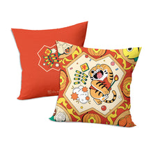 Load image into Gallery viewer, Hooray Golden Shine Cushion Cover (Fire)