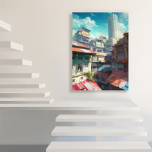 Load image into Gallery viewer, Gazing Out of the Window - Canvas Wall Art