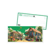 Load image into Gallery viewer, Hari Raya Panorama Postcard: Riang Ria Raya