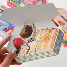 Load image into Gallery viewer, Lokaware 'All-Day Breakfast' - Shaped Postcard