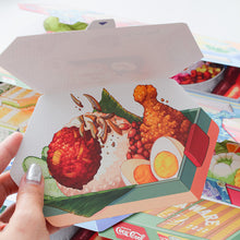 Load image into Gallery viewer, Lokaware 'Nasi Lemak' - Shaped Postcard