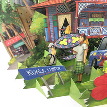Load image into Gallery viewer, 360° 3D Greetings Card: Malaysia in the Glimpse of Eye