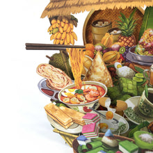 Load image into Gallery viewer, 360° 3D Greetings Card: The Taste of Malaysia