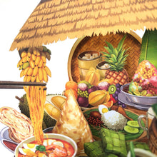 Load image into Gallery viewer, 360° 3D Greetings Card: The Taste of Malaysia