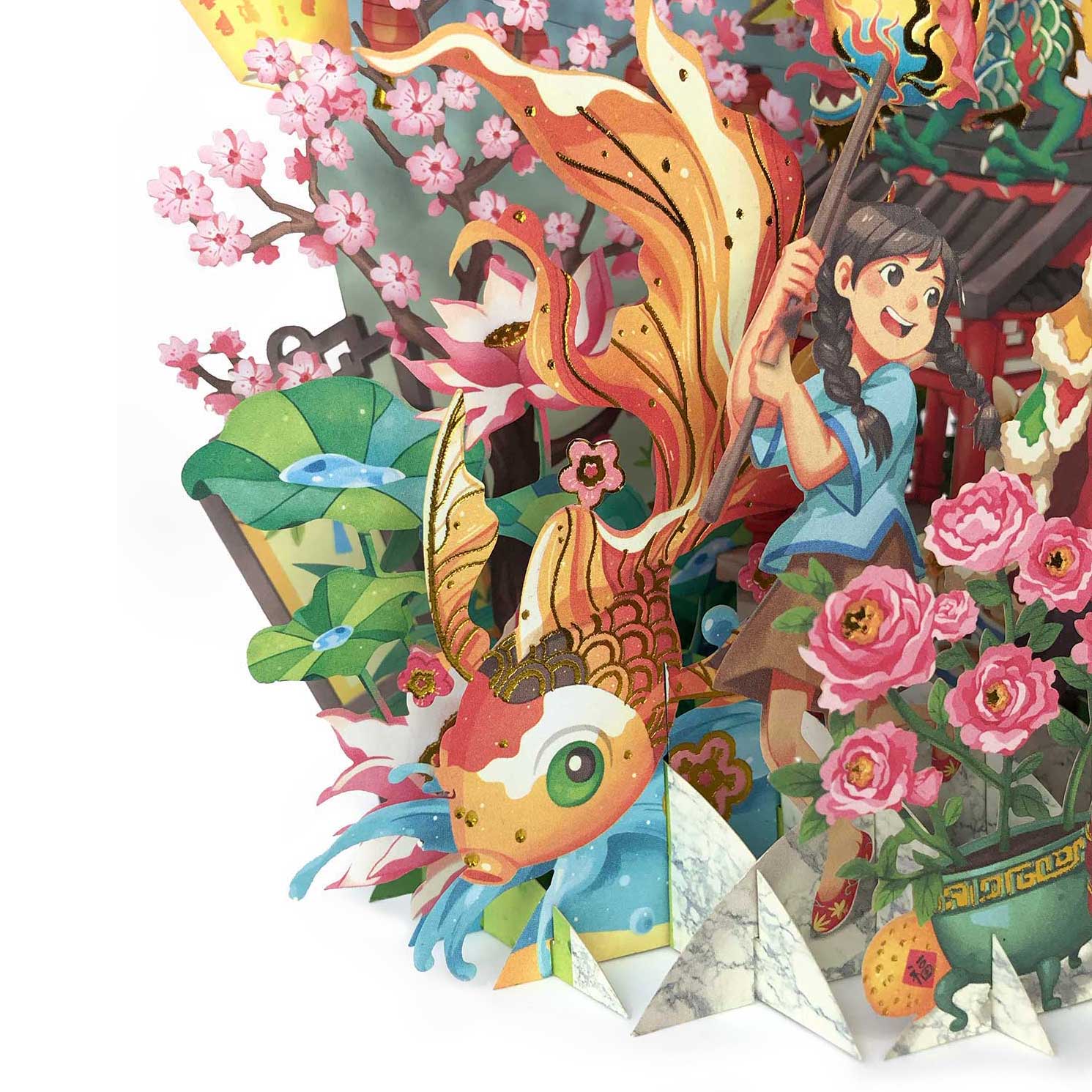 Image 463: 360° 3D Greetings Card: Festive Adventures