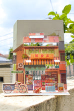 Load image into Gallery viewer, Pop Up Postcard :Traditional Sundry and Chinese Medicinal Herbs Shop