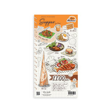 Load image into Gallery viewer, Get a taste of Malaysia with Loka Made's Jom Makan sticker series - illustrated Malaysian food sticker series that feature iconic Malaysian local food for every meal of the day! Waterproof and re-stickable. From nasi lemak to roti canai, get your hands on these iconic Malaysian food stickers today!