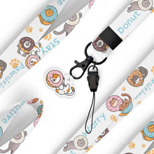 Load image into Gallery viewer, Loka Made’s lanyard jam-packed with fun and cute Malaysian designs that celebrate all things Malaysian - from iconic tourist attractions to mouth-watering food, bubble tea, and adorable cats.  Add some Malaysia charm to your everyday look with this everyday accessory.