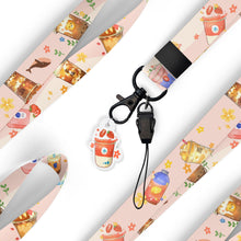 Load image into Gallery viewer, Loka Made’s lanyard jam-packed with fun and cute Malaysian designs that celebrate all things Malaysian - from iconic tourist attractions to mouth-watering food, bubble tea, and adorable cats.  Add some Malaysia charm to your everyday look with this everyday accessory.