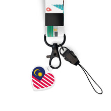 Load image into Gallery viewer, Loka Made’s lanyard jam-packed with fun and cute Malaysian designs that celebrate all things Malaysian - from iconic tourist attractions to mouth-watering food, bubble tea, and adorable cats.  Add some Malaysia charm to your everyday look with this everyday accessory.