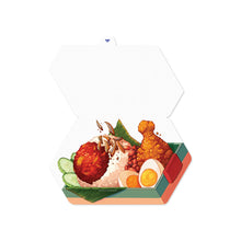 Load image into Gallery viewer, Lokaware 'Nasi Lemak' - Shaped Postcard