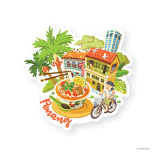 Load image into Gallery viewer, Malaysia Shaped Postcard Set A