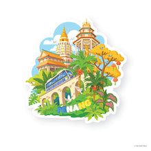 Load image into Gallery viewer, Malaysia Shaped Postcard Set A