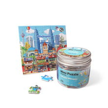 Load image into Gallery viewer, Mini Puzzle Coaster: Colorful Malaysia MP09
