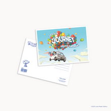 Load image into Gallery viewer, Generosity in Motion 4 in 1 Collectible Postcard Set