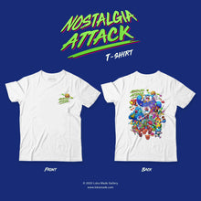 Load image into Gallery viewer, Customisable T-shirt Nostalgia Attack (Artwork back)
