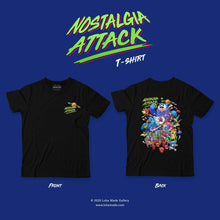 Load image into Gallery viewer, Customisable T-shirt Nostalgia Attack (Artwork back)
