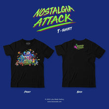 Load image into Gallery viewer, Customisable T-shirt Nostalgia Attack (Artwork front)
