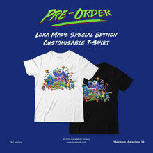 Load image into Gallery viewer, Customisable T-shirt Nostalgia Attack (Artwork front)
