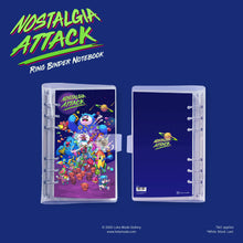 Load image into Gallery viewer, Nostalgia Attack - Ring Binder Notebook