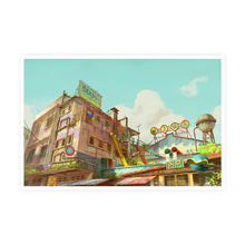 Load image into Gallery viewer, PCL09 Roof Top Waterpark Postcard
