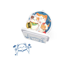 Load image into Gallery viewer, Purrfect Stamp Block 'I’m Feline Lucky'