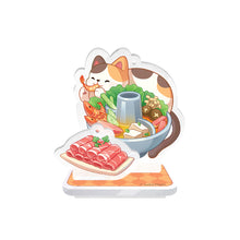 Load image into Gallery viewer, Purrfect Stamp Block 'Sukiyaki Purradise'