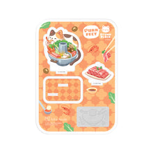 Load image into Gallery viewer, Purrfect Stamp Block 'Sukiyaki Purradise'