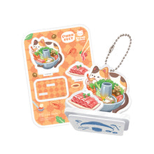 Load image into Gallery viewer, Purrfect Stamp Block 'Sukiyaki Purradise'