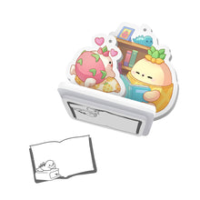 Load image into Gallery viewer, センゴ Sanggo 'Cozy Bookworming' - Stamp Block