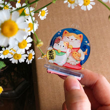 Load image into Gallery viewer, Purrfect Stamp Block 'I’m Feline Lucky'