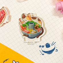 Load image into Gallery viewer, Purrfect Stamp Block 'Sukiyaki Purradise'