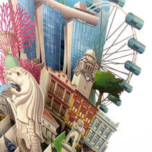 Load image into Gallery viewer, 360 3D Greetings Card: Singapore in a Glimpse