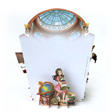 Load image into Gallery viewer, 360° 3D Greetings Card: Peaceful Hours in the Study
