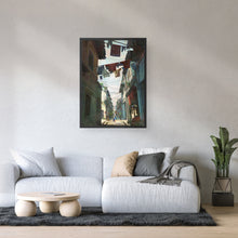 Load image into Gallery viewer, The Girl at the Back Alley - Canvas Wall Art