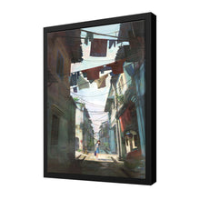 Load image into Gallery viewer, The Girl at the Back Alley - Canvas Wall Art