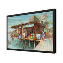 Load image into Gallery viewer, The Happy Snack Bar - Canvas Wall Art