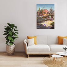 Load image into Gallery viewer, The Indian Street - Canvas Wall Art