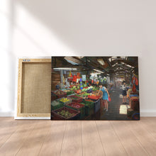 Load image into Gallery viewer, Traditional Market - Canvas Wall Art