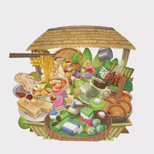Load and play video in Gallery viewer, 360° 3D Greetings Card: The Taste of Malaysia