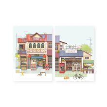 Load image into Gallery viewer, Pop Up Postcard :Mechanic Shop