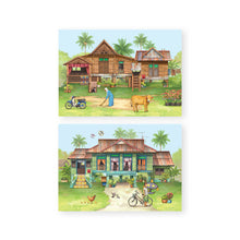 Load image into Gallery viewer, Pop Up Postcard: A Tale of Kampung House