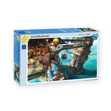 Load image into Gallery viewer, Mingle in Water Market - Puzzle (1000pcs)